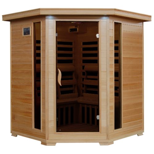Radiant Saunas BSA2420 4 Person Hemlock Carbon Infrared Sauna