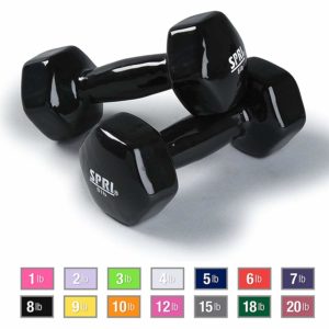 SPRI Dumbbells Deluxe Hand Weights